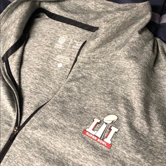 Nike Super Bowl LI dri fit quarter zip - Picture 2 of 5